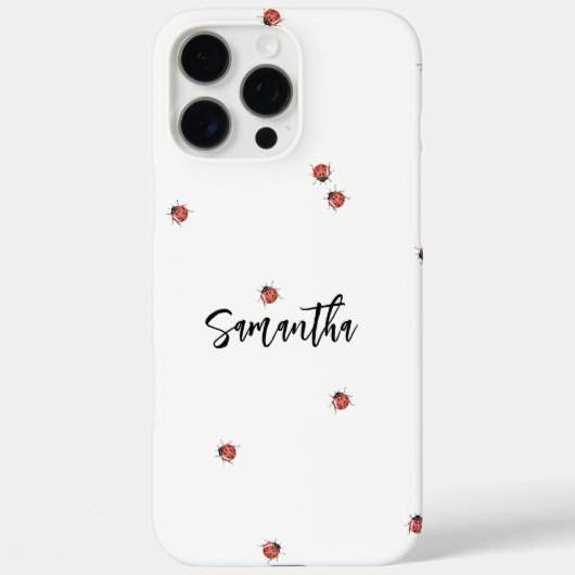 Coques Case-Mate iPhone Amusant Ladybug (Verso)