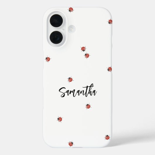 Coques Case-Mate iPhone Amusant Ladybug (Verso)