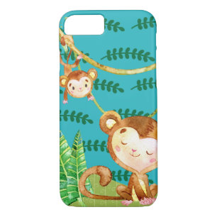 Coques Pour iPhone Amusant Monkey Jungle