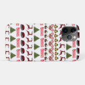 Coques Case-Mate iPhone Amusants À Noël Motif, (Dos (Horizontal))