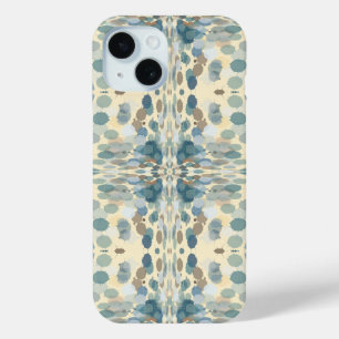 Coque Pour iPhone 15 Amusement estival Ocean Spray Splatter Art Abstrai