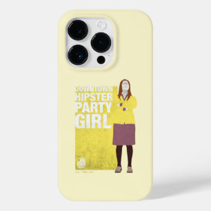 Coque Pour iPhone 14 Pro Amy Downtown Hipster Party Girl
