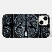 Coques Case-Mate iPhone Analyse cérébrale par IRM (Verso (horizontal))
