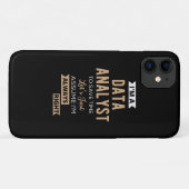 Coques Case-Mate iPhone Analyste de données (Dos (Horizontal))