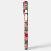 Coques Case-Mate iPhone Ananas à fleurs tropicales (Verso / Gauche)