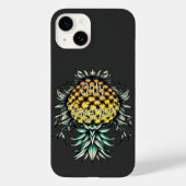 Coques Case-Mate iPhone Ananas à l'envers seulement ensemble deux (Verso)