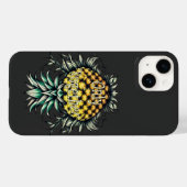 Coques Case-Mate iPhone Ananas à l'envers seulement ensemble deux (Verso (horizontal))