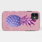 Coques Case-Mate iPhone Ananas à Parties scintillant rose Lilac (Dos (Horizontal))