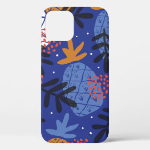 Case-Mate iPhone Case Ananas abstrait coloré et minimaliste