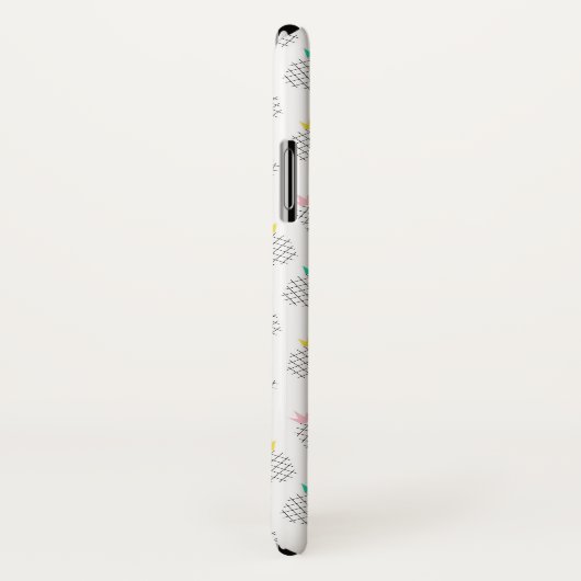 Coques Case-Mate iPhone Ananas abstraits (Dos/Droite)