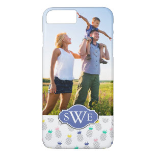 Coque Case-Mate Pour iPhone Ananas abstraits faits sur commande de photo et de