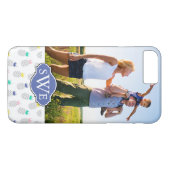 Coques Case-Mate iPhone Ananas abstraits faits sur commande de photo et de (Dos (Horizontal))