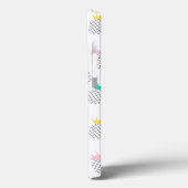 Coques Case-Mate iPhone Ananas Abstraits | Monogramme (Verso / Gauche)