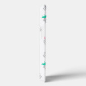 Coques Case-Mate iPhone Ananas Abstraits | Monogramme (Verso / Droite)