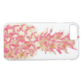 Coques Case-Mate iPhone Ananas - aquarelle rose (Dos (Horizontal))