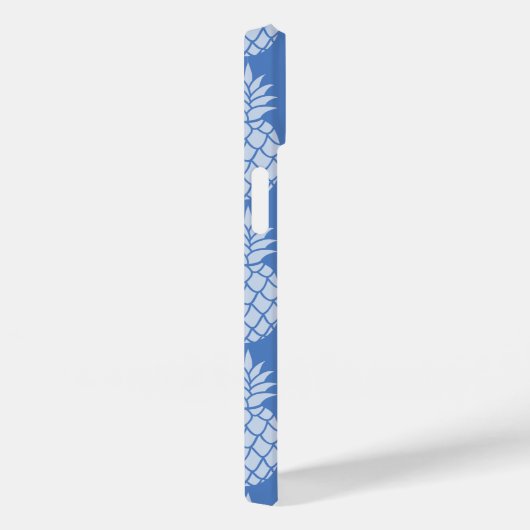 Coques Case-Mate iPhone Ananas bleu (Verso / Droite)