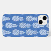 Coques Case-Mate iPhone Ananas bleu (Verso (horizontal))