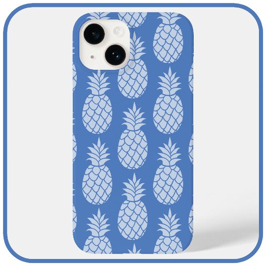 Coques Case-Mate iPhone Ananas bleu