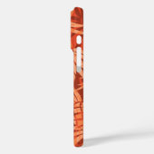 Coques Case-Mate iPhone Ananas Camo Hawaiian Orange (Verso / Gauche)