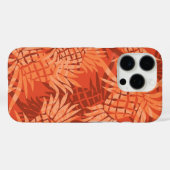 Coques Case-Mate iPhone Ananas Camo Hawaiian Orange (Verso (horizontal))
