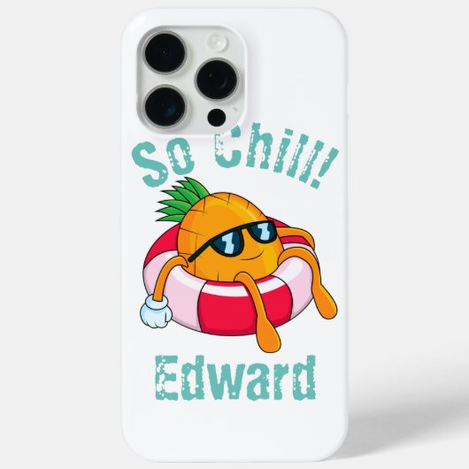 Coques Case-Mate iPhone Ananas cool (Verso)