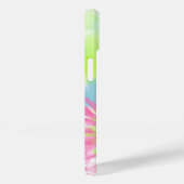 Coques Case-Mate iPhone Ananas Cool, Tie-Dye couleur aquarelle  (Verso / Droite)