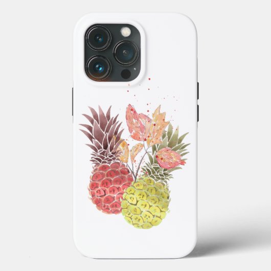 Coques Case-Mate iPhone Ananas, couple doux . (Verso)