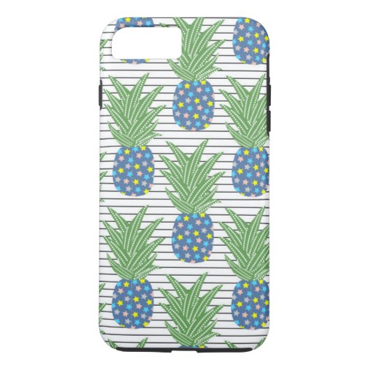 Coques Case-Mate iPhone Ananas de motif (Dos)
