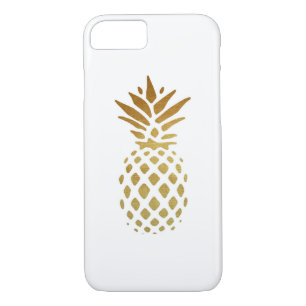 Coques Pour iPhone Ananas d'or, fruit en or