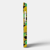 Coques Case-Mate iPhone Ananas D'Or Sur Les Grilles | Monogramme (Verso / Gauche)