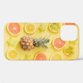 Coques Case-Mate iPhone Ananas entouré d'agrumes (Verso (horizontal))