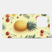 Coques Case-Mate iPhone Ananas et Cerises (Verso (horizontal))
