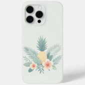 Coques Case-Mate iPhone Ananas floral & Hawaiian (Verso)