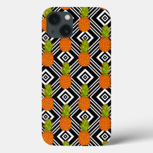 iPhone 13 Coque Ananas géométriques