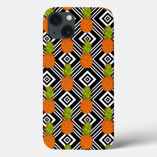 Coques Case-Mate iPhone Ananas géométriques (Verso)