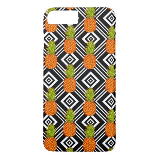 Coques Case-Mate iPhone Ananas géométriques (Dos)