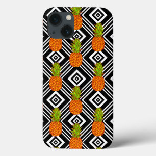 iPhone 13 Coque Ananas géométriques