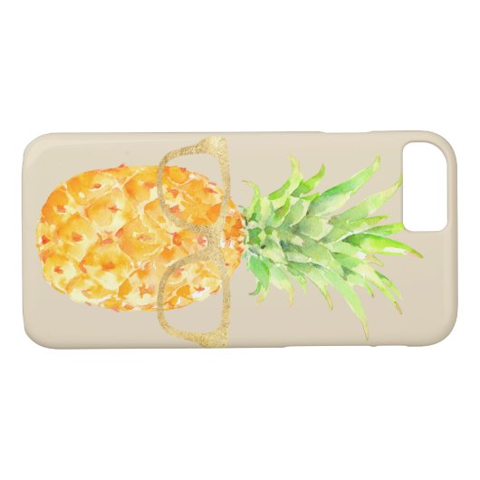 Coques Case-Mate iPhone Ananas Hipster (Dos (Horizontal))