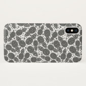 Coques Case-Mate iPhone Ananas monochromes (Dos (Horizontal))