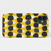 Coques Case-Mate iPhone Ananas noir (Dos (Horizontal))