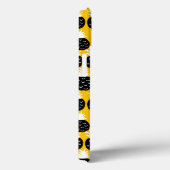 Coques Case-Mate iPhone Ananas noir (Verso / Droite)