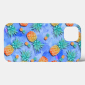 Coques Case-Mate iPhone Ananas. Peindre. Party. (Verso (horizontal))