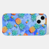 Coques Case-Mate iPhone Ananas. Peindre. Party. (Verso (horizontal))
