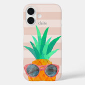 Coques Case-Mate iPhone Ananas | Personnalisé (Verso)