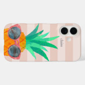 Coques Case-Mate iPhone Ananas | Personnalisé (Verso (horizontal))