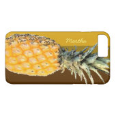 Coques Case-Mate iPhone ananas personnalisé (Dos (Horizontal))