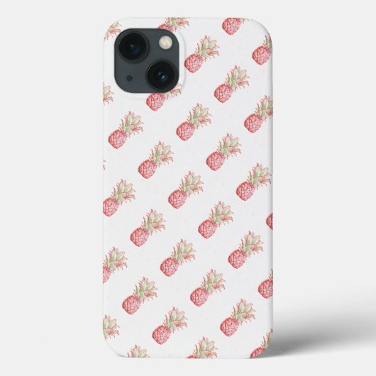 Coques Case-Mate iPhone Ananas | rose tropical (Verso)