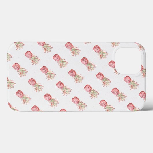 Coques Case-Mate iPhone Ananas | rose tropical (Verso (horizontal))