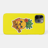 Coques Case-Mate iPhone Ananas souriant Kawaii - Tropical (Dos (Horizontal))