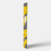 Coques Case-Mate iPhone Ananas Sur Or | Ajouter Votre Nom (Verso / Droite)